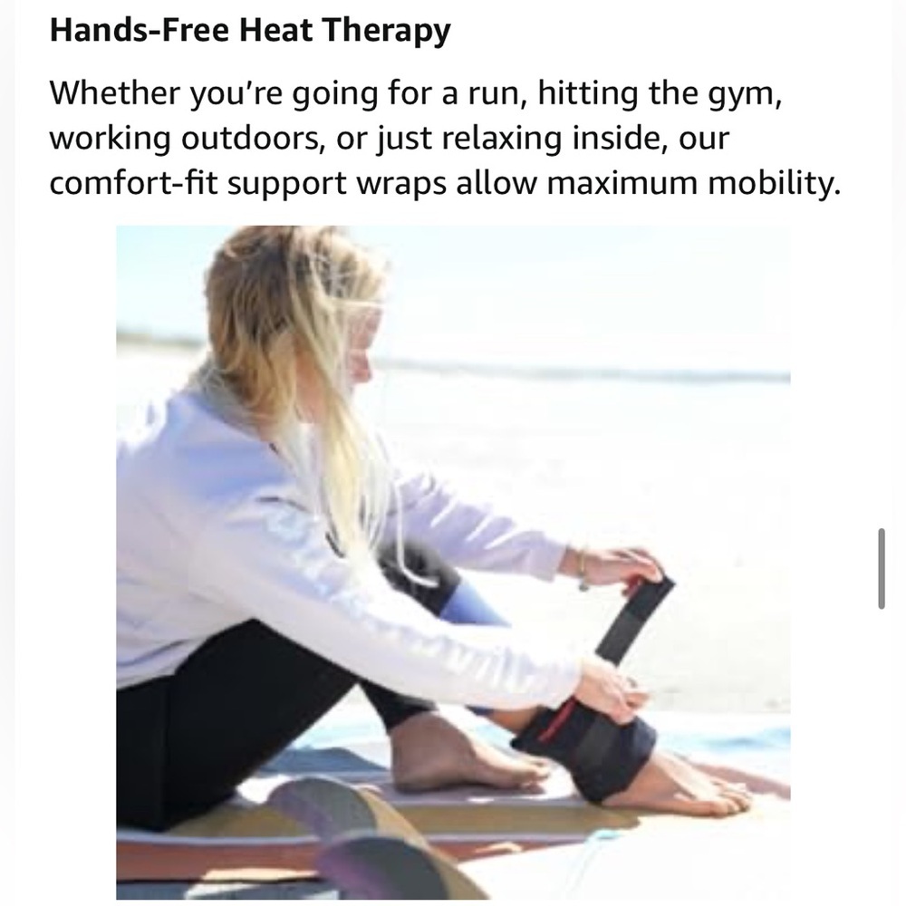 Heat Pack Reusable 2 Hour Hot Therapy Neck Back & More Makers of CryoMAX NEW - Picture 11 of 12